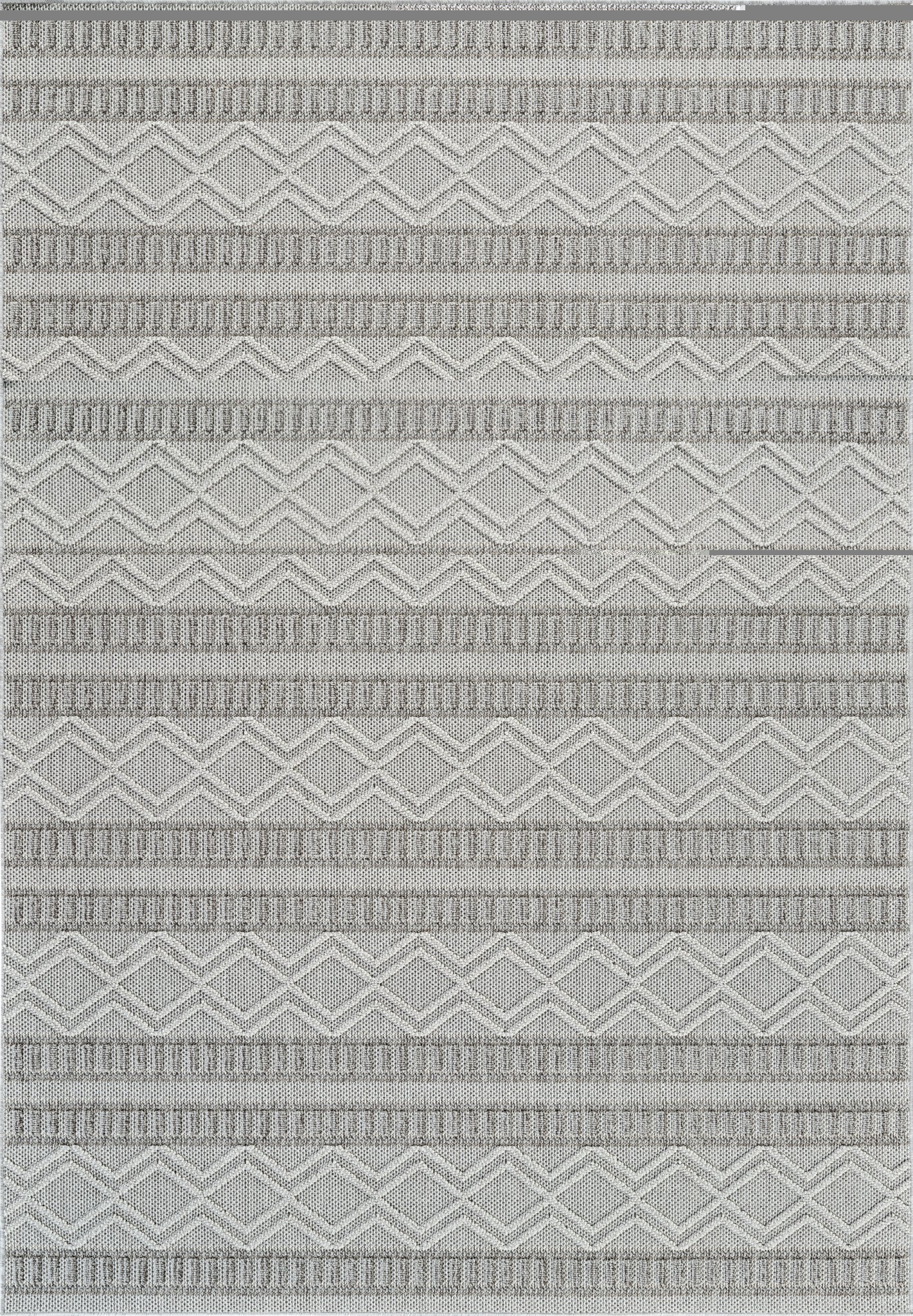 Hogar Abstract Modern Grey Rug