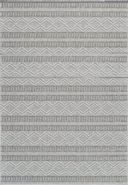 Hogar Abstract Modern Grey Rug