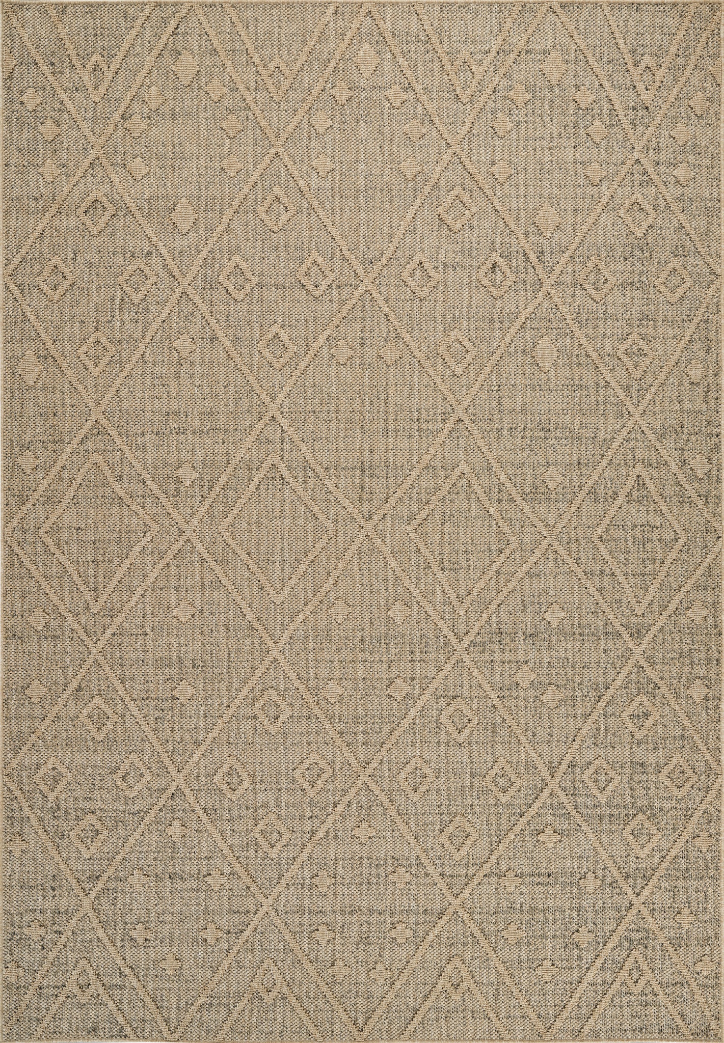 Hogar Abstract Boho Brown Rug