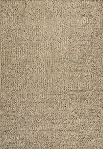 Hogar Abstract Boho Brown Rug