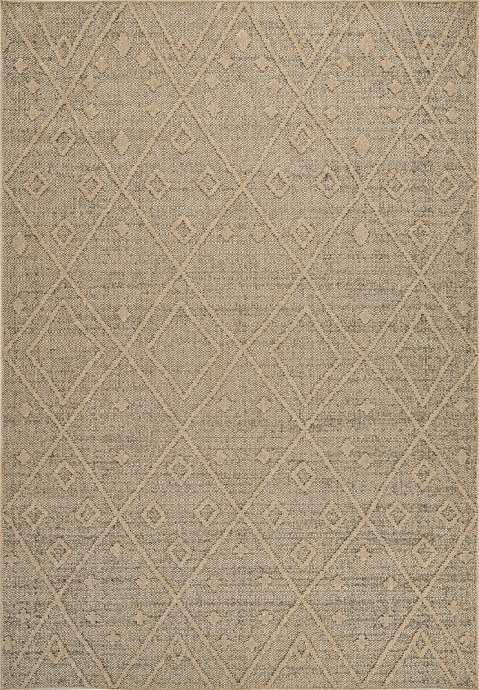 Hogar Abstract Boho Brown Rug