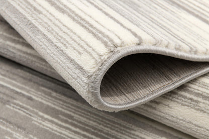 Ombra Abstract Contemporary Black and Grey Indoor Rug