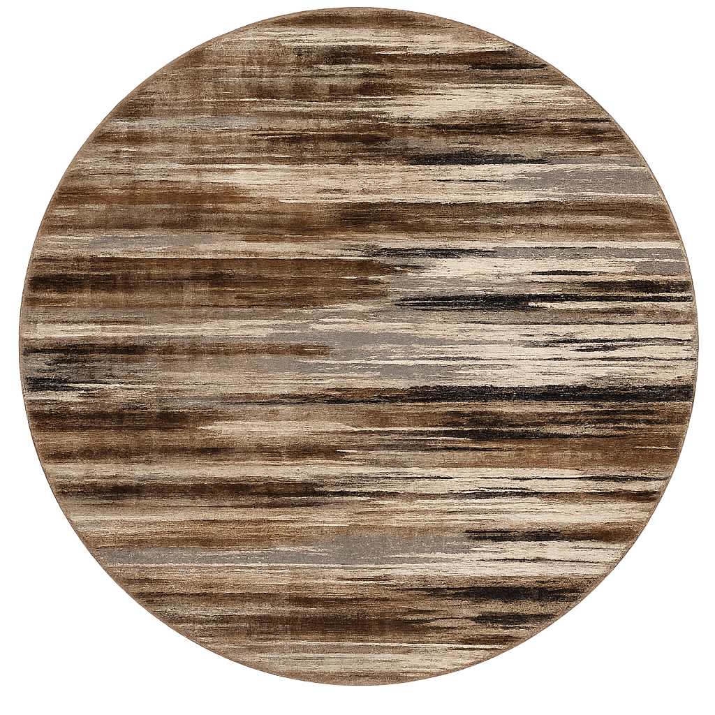 Sedona Abstract Contemporary Brown and Beige Indoor Rug-26