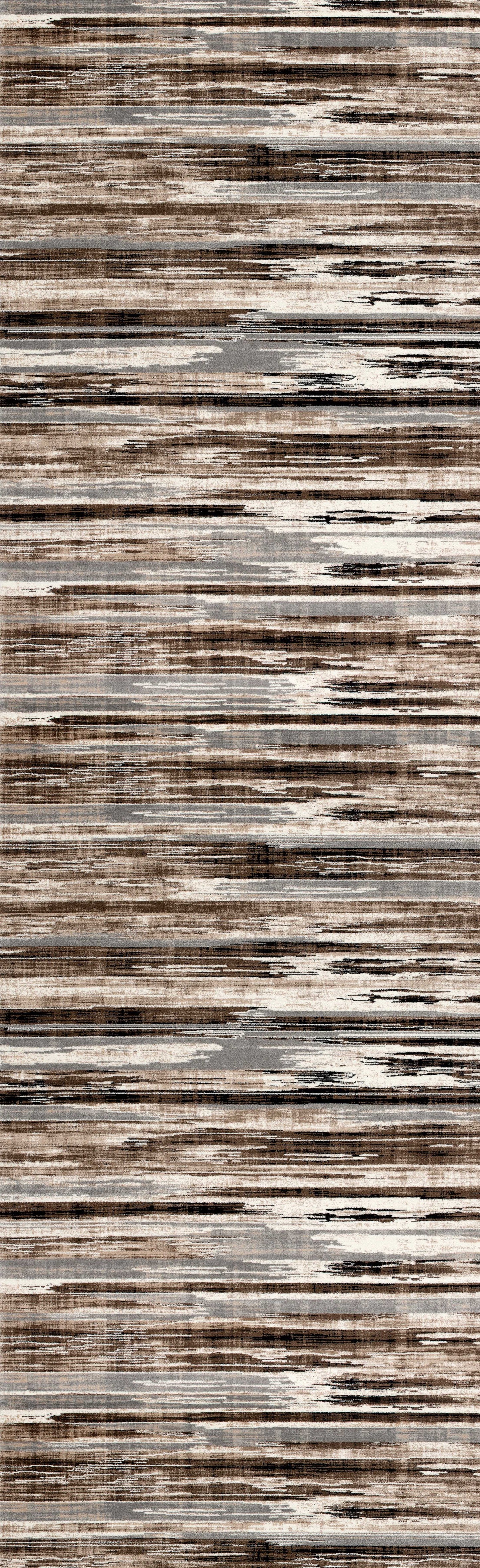 Sedona Abstract Contemporary Brown and Beige Indoor Rug-14