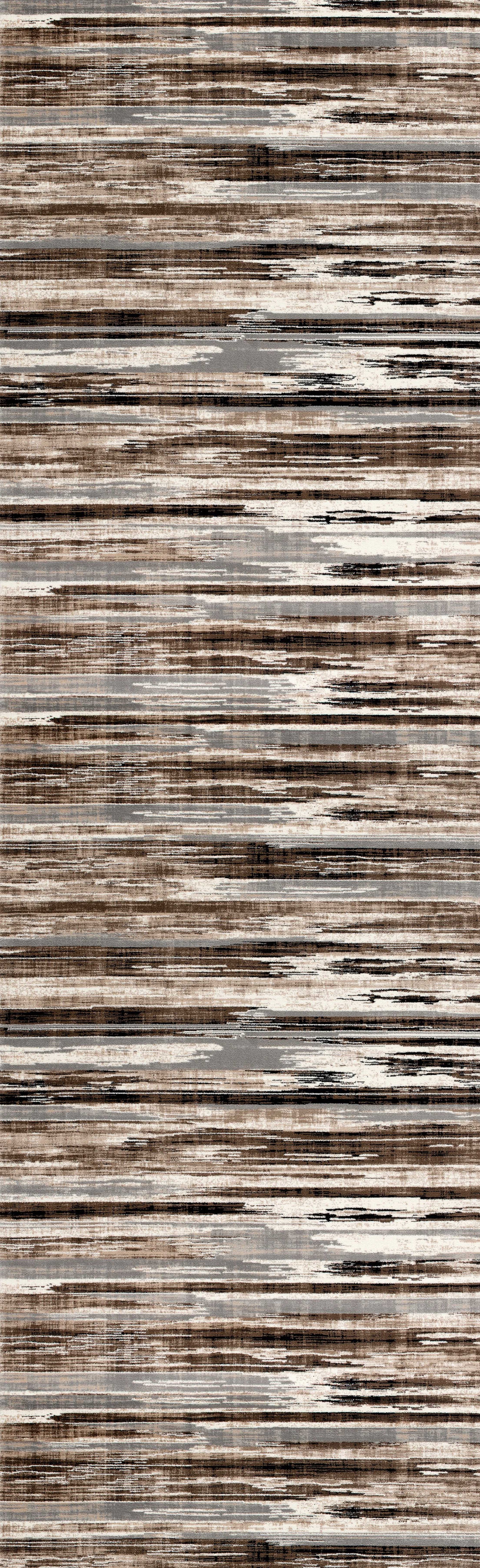 Sedona Abstract Contemporary Brown and Beige Indoor Rug-14