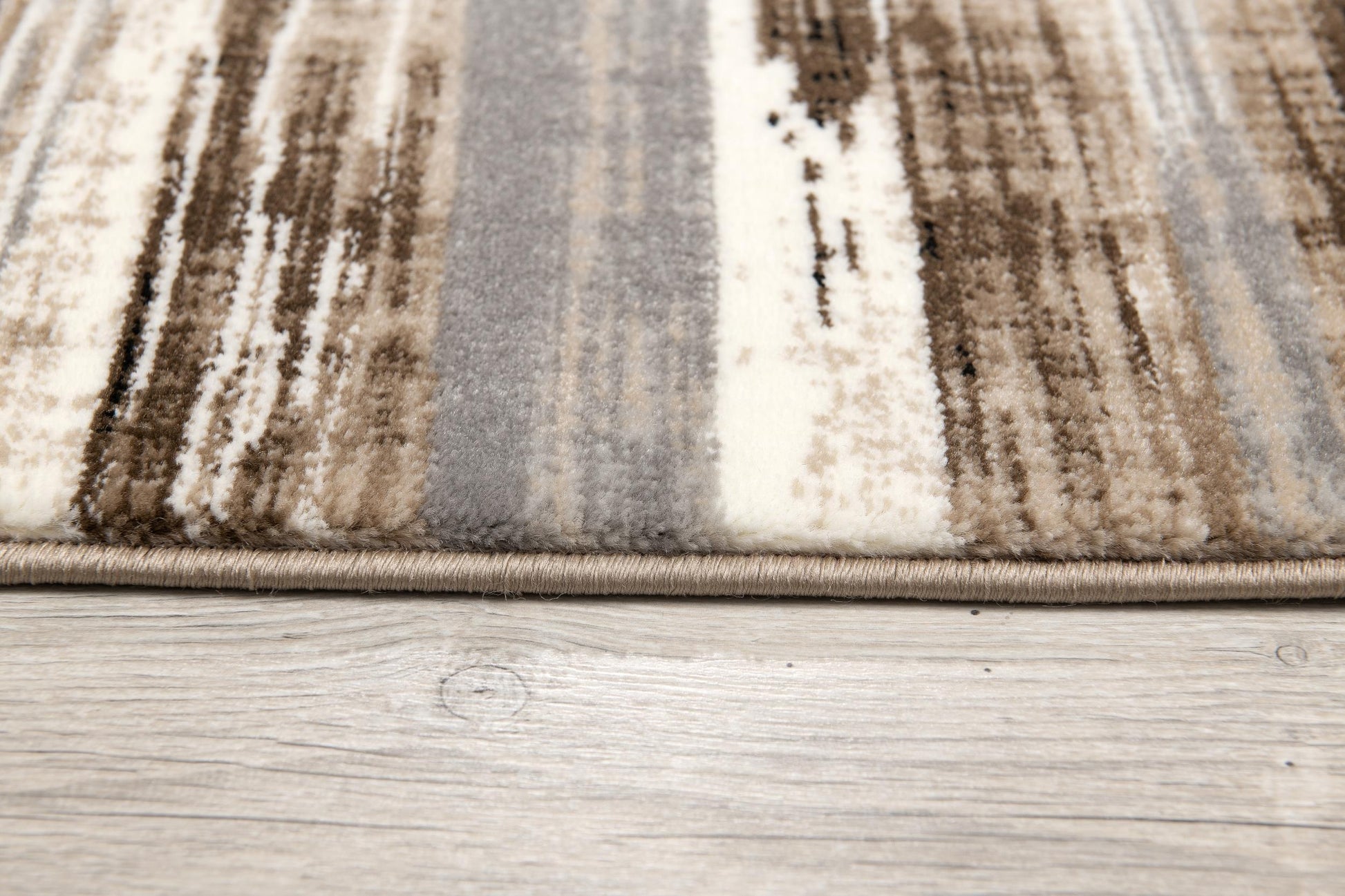 Sedona Abstract Contemporary Brown and Beige Indoor Rug-18