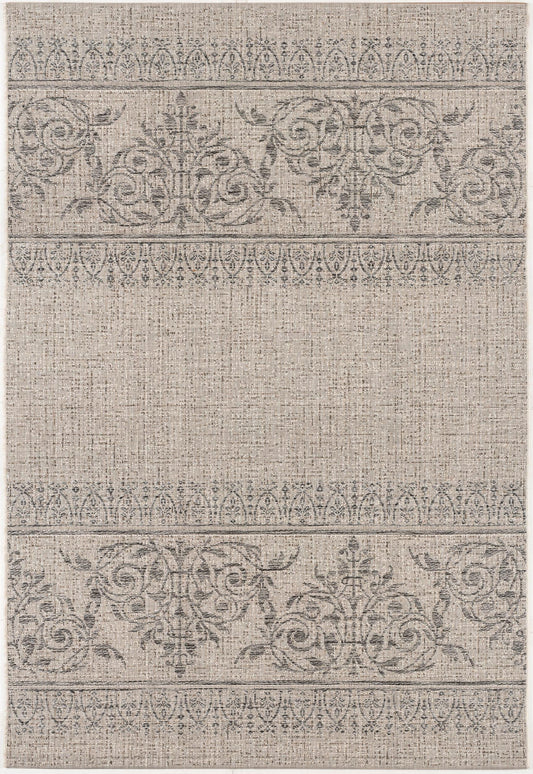 Vista Abstract Boho Ivory Rug