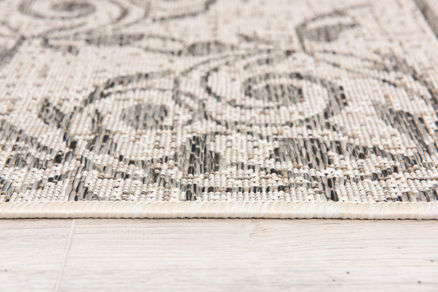 Vista Abstract Boho Ivory Rug