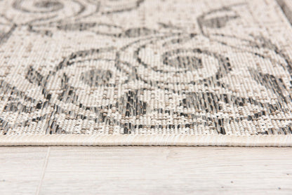 Vista Abstract Boho Ivory Rug