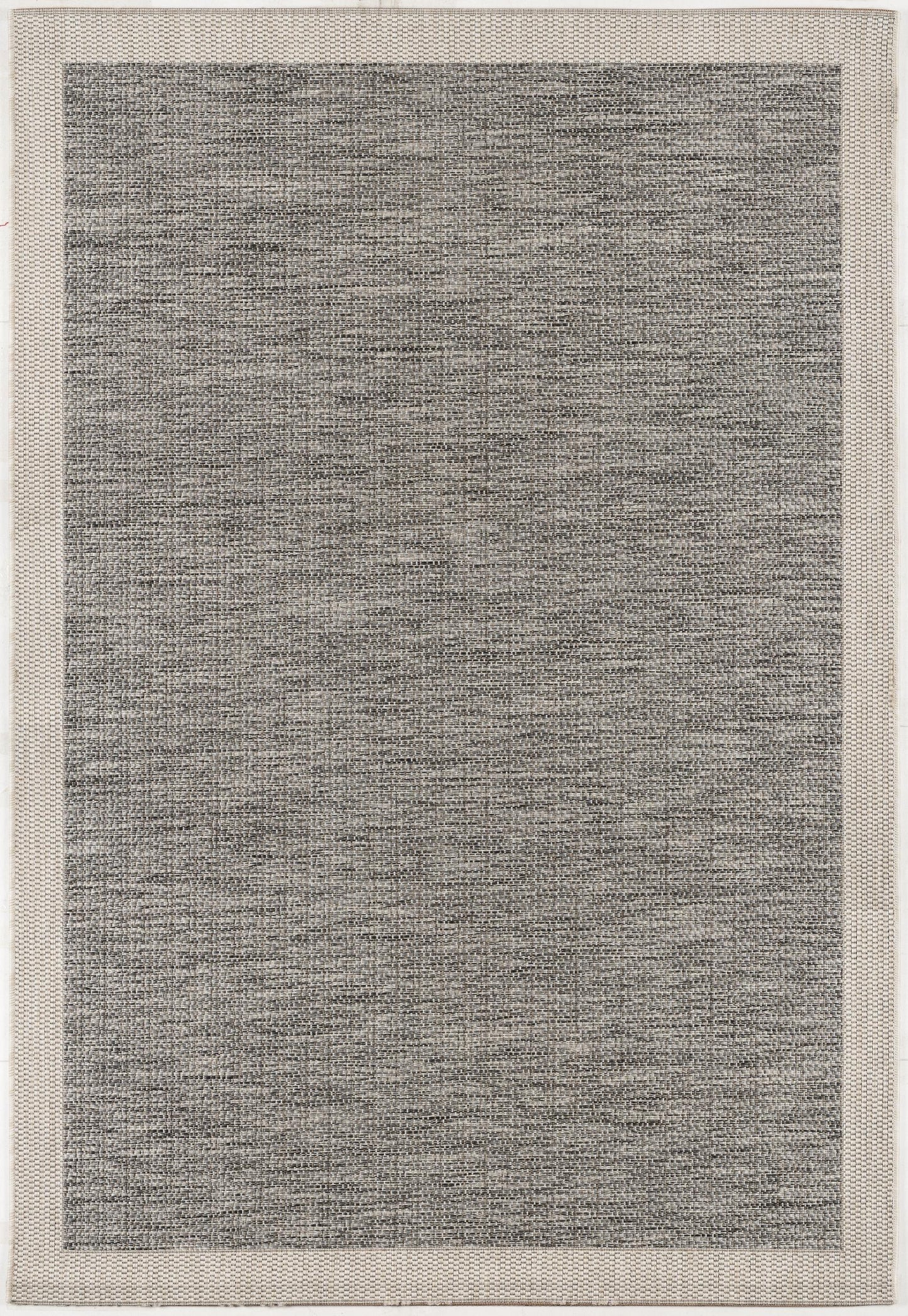 Calma Minimalist Modern Grey and Beige Indoor Rug