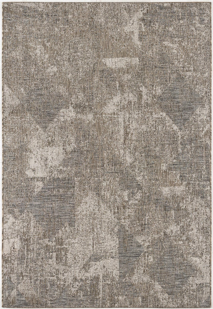 Cairn Abstract Modern Brown and Beige Indoor Rug