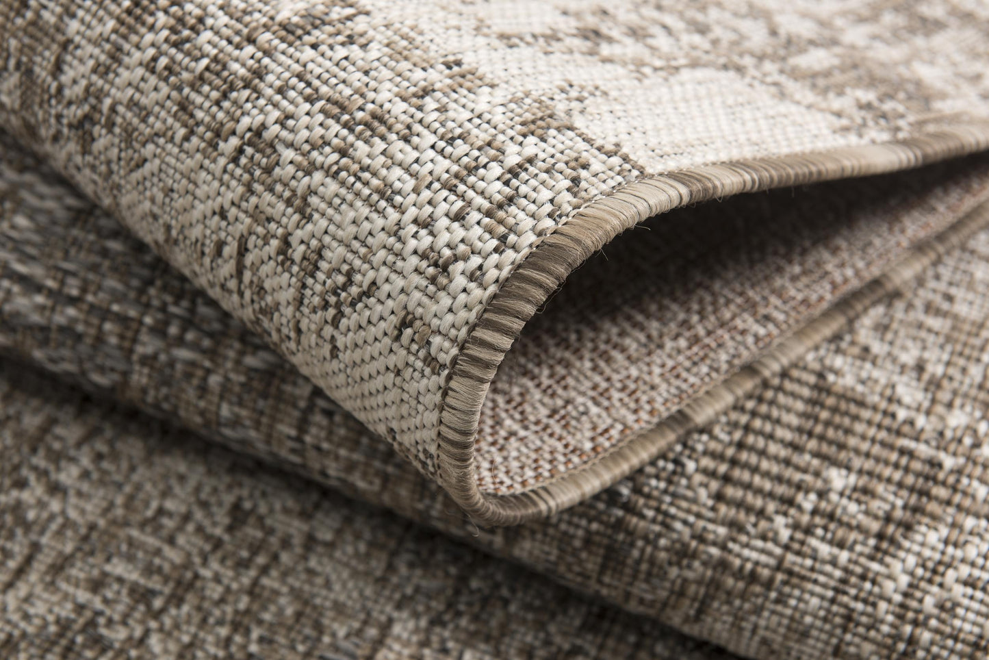 Cairn Abstract Modern Brown and Beige Indoor Rug