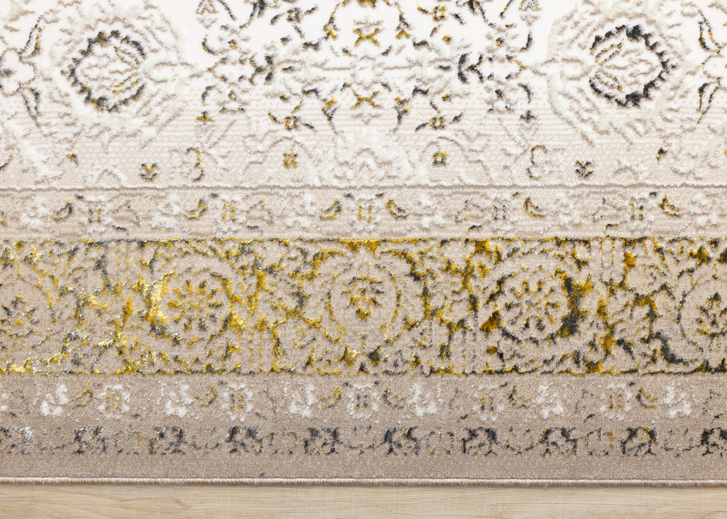 Traditional Border Elegant Cream Area Rug-8