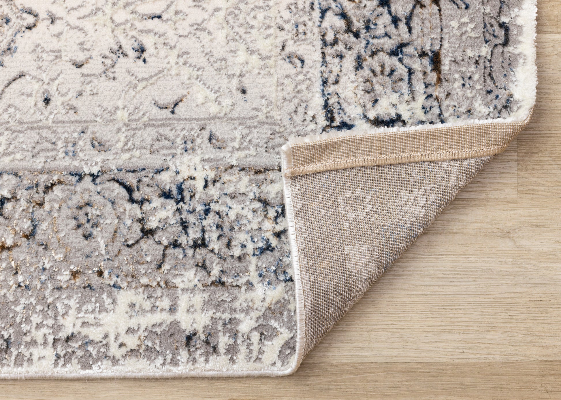 Traditional Border Elegant Cream Area Rug-6