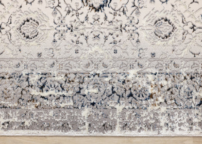 Traditional Border Elegant Cream Area Rug-8
