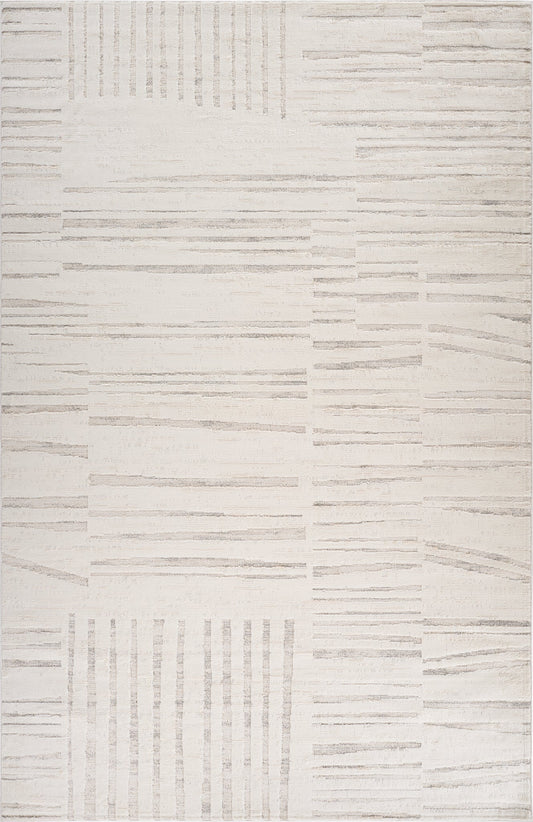 Astra Modern Abstract Beige Rug - Area Rugs - Rug Branch