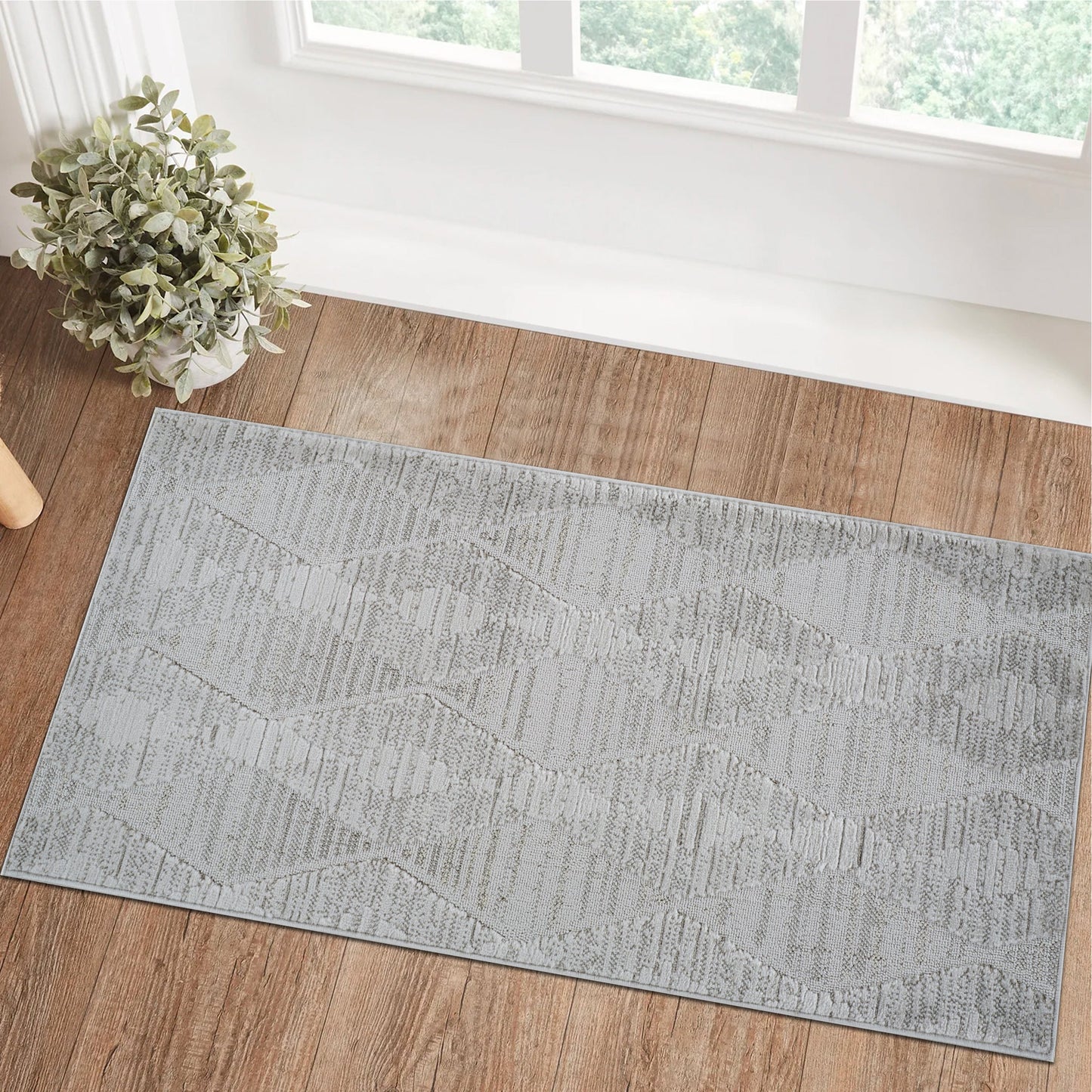 Astra Modern Abstract Grey Rug - Area Rugs - Rug Branch