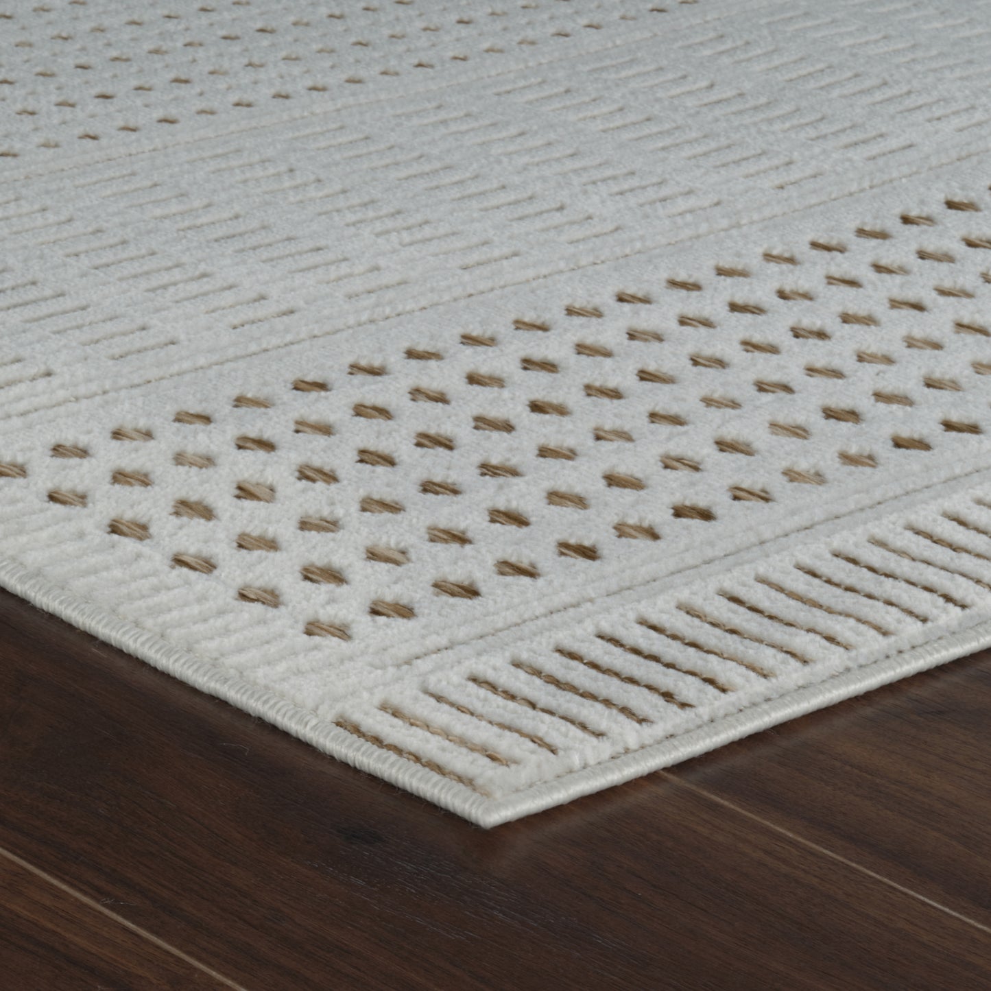 Maise Abstract Modern Beige Rug