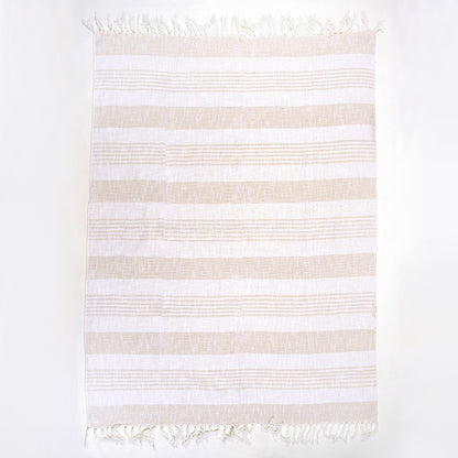 Decorative Throw Ivory