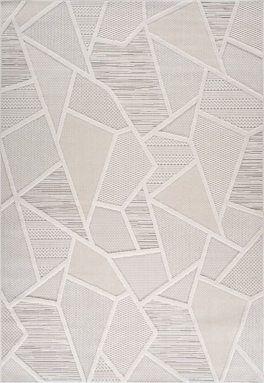 Maison Modern Abstract Cream Rug