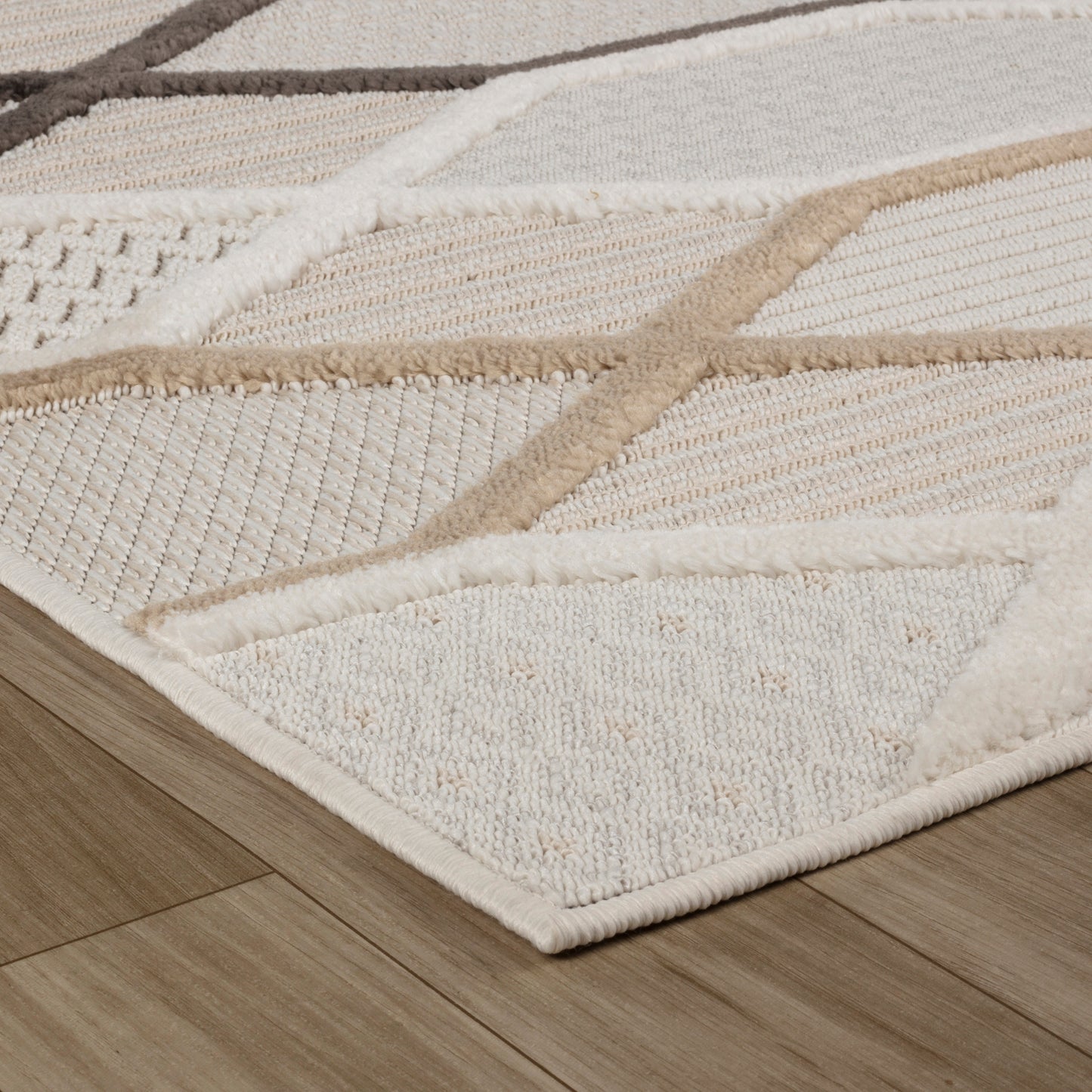 Maison Geometric Modern Cream Rug