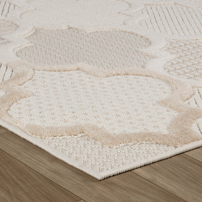 Maison Moroccan Modern Cream Rug