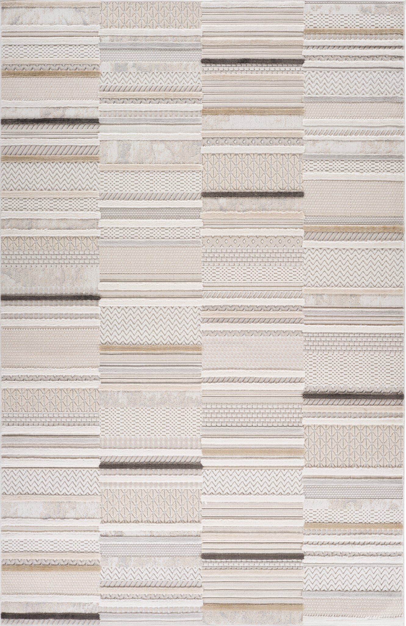 Maison Modern Abstract Beige Rug