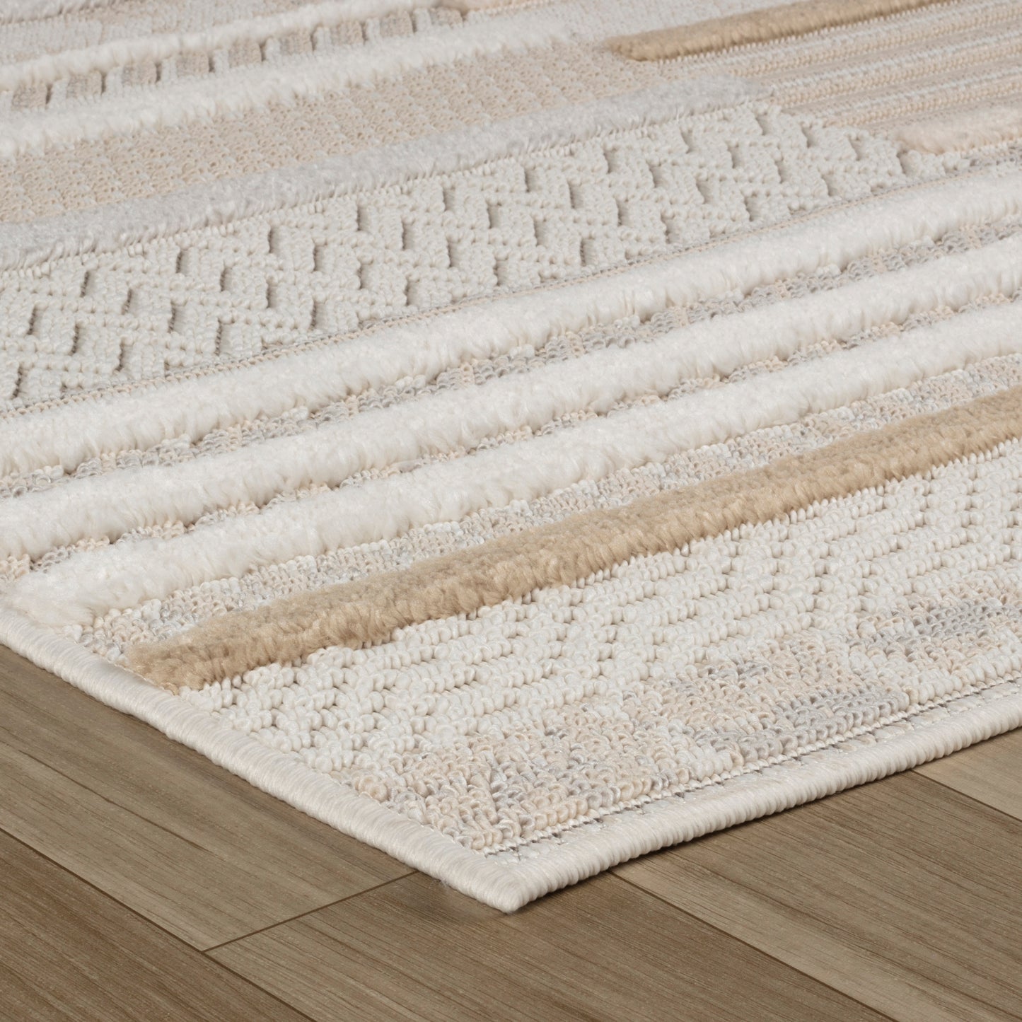 Maison Modern Abstract Beige Rug