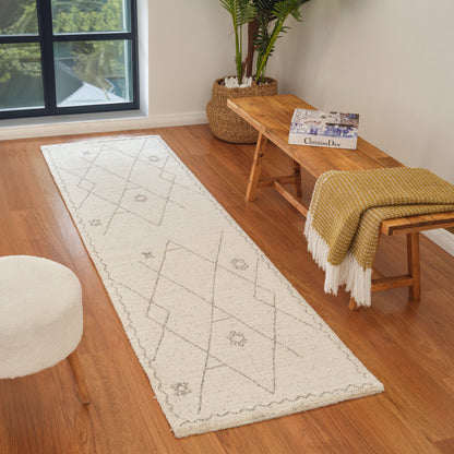 Casa Abstract Boho Beige Rug