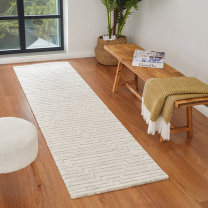 Casa Abstract Modern Beige Rug