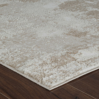 Nomad Abstract Modern Beige Rug