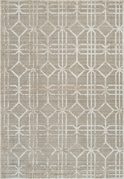 Nomad Abstract Modern Beige Rug