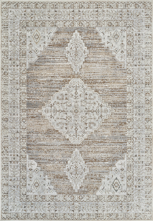 Nomad Vintage Distressed Beige Rug