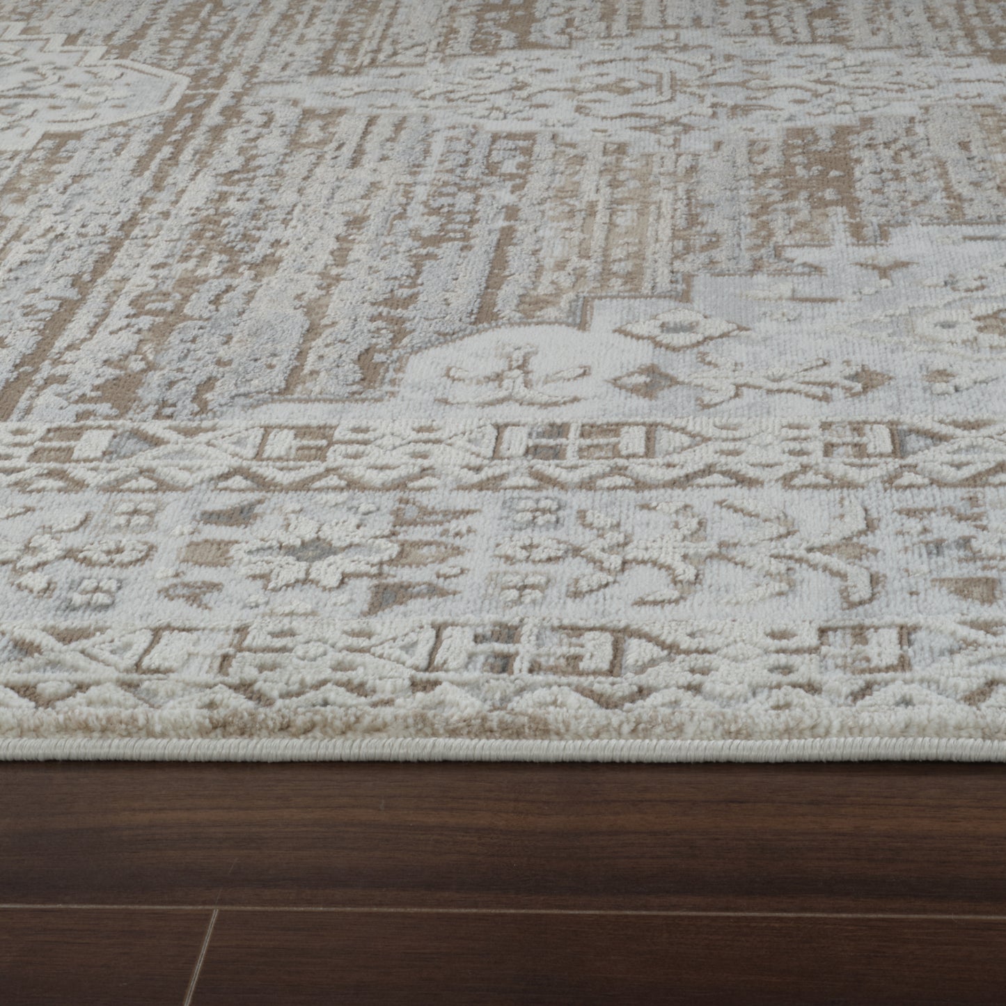 Nomad Vintage Distressed Beige Rug