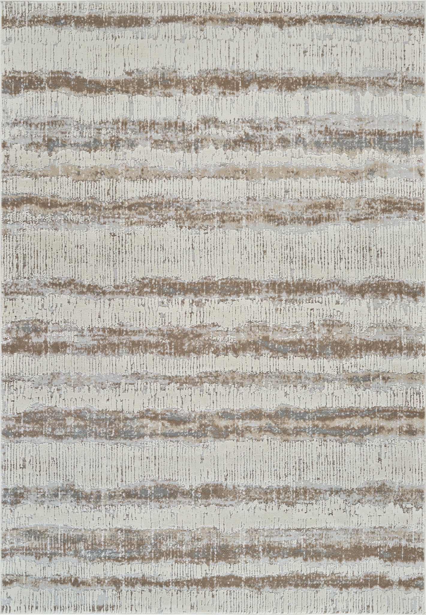 Nomad Abstract Modern Beige Rug