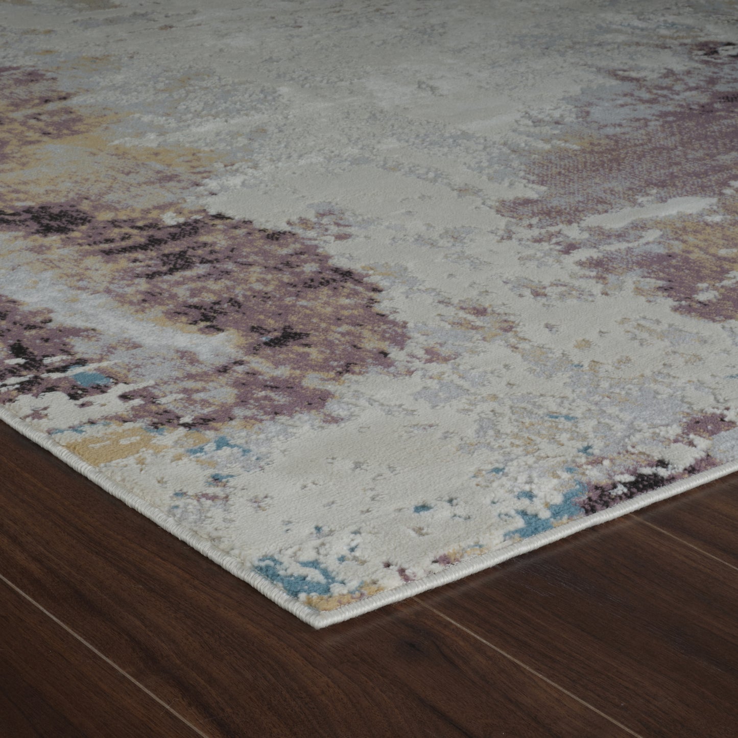 Nomad Abstract Modern Beige Rug