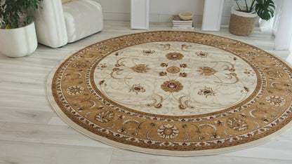 Majestic Persian Traditional Beige Rug