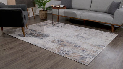 Vogue Coastal Contemporary Navy Rug