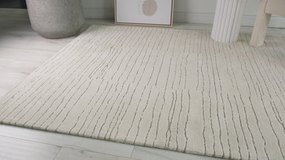 Maya Boho Modern Beige Rug