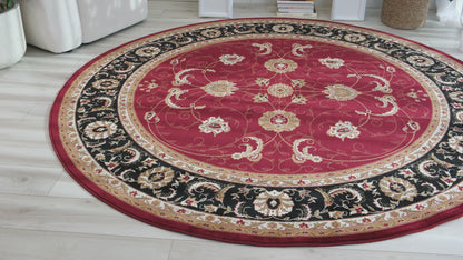 Majestic Persian Traditional Red Rug