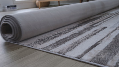 Cadence Abstract Modern Beige Rug