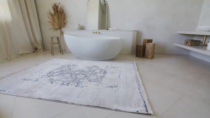 Amalfi Vintage Classic Grey Rug