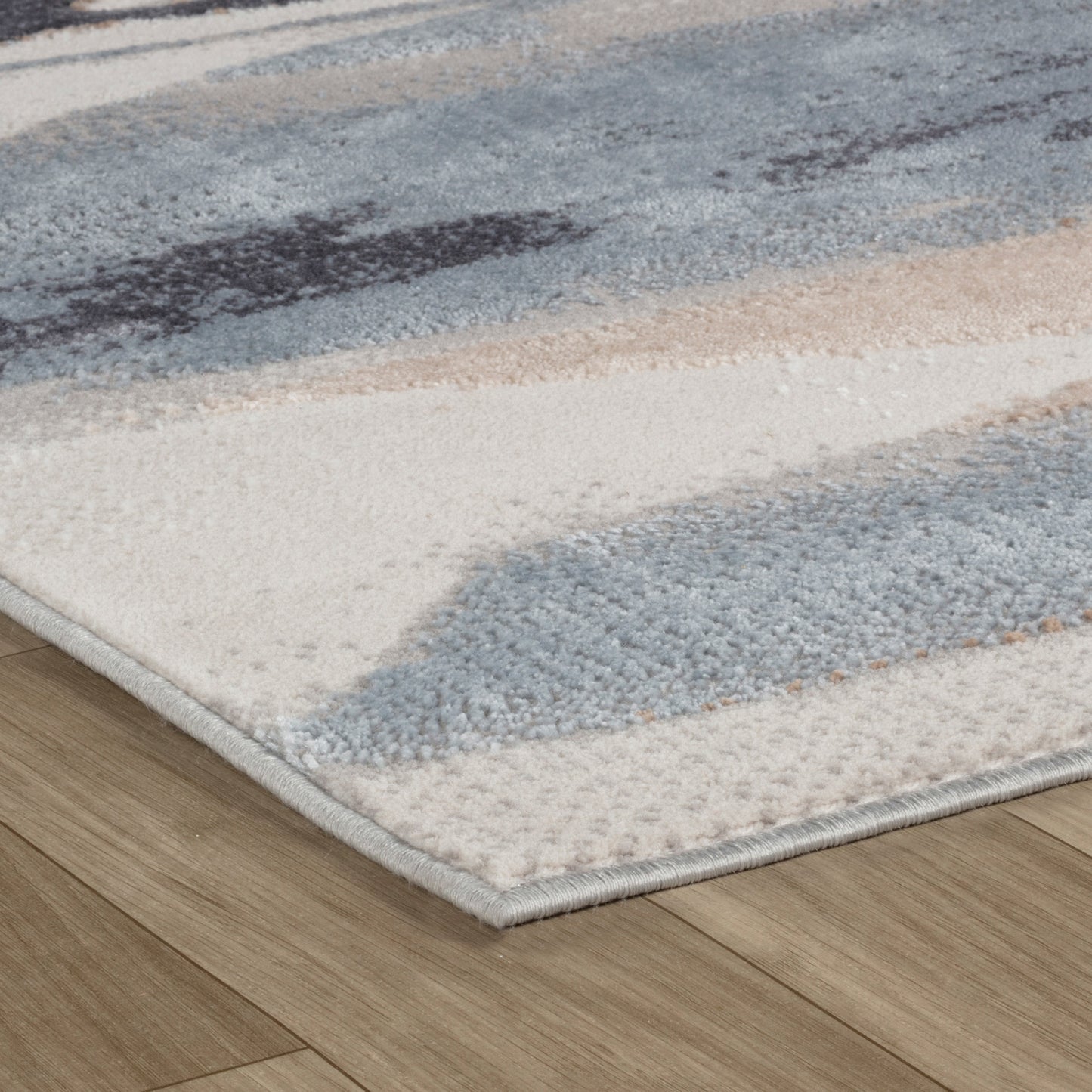 Atlas Mirage Abstract Blue Rug