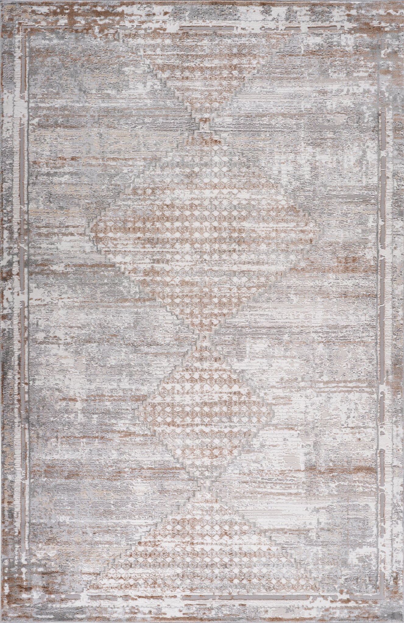 Atlas Vintage Boho Brown Rug