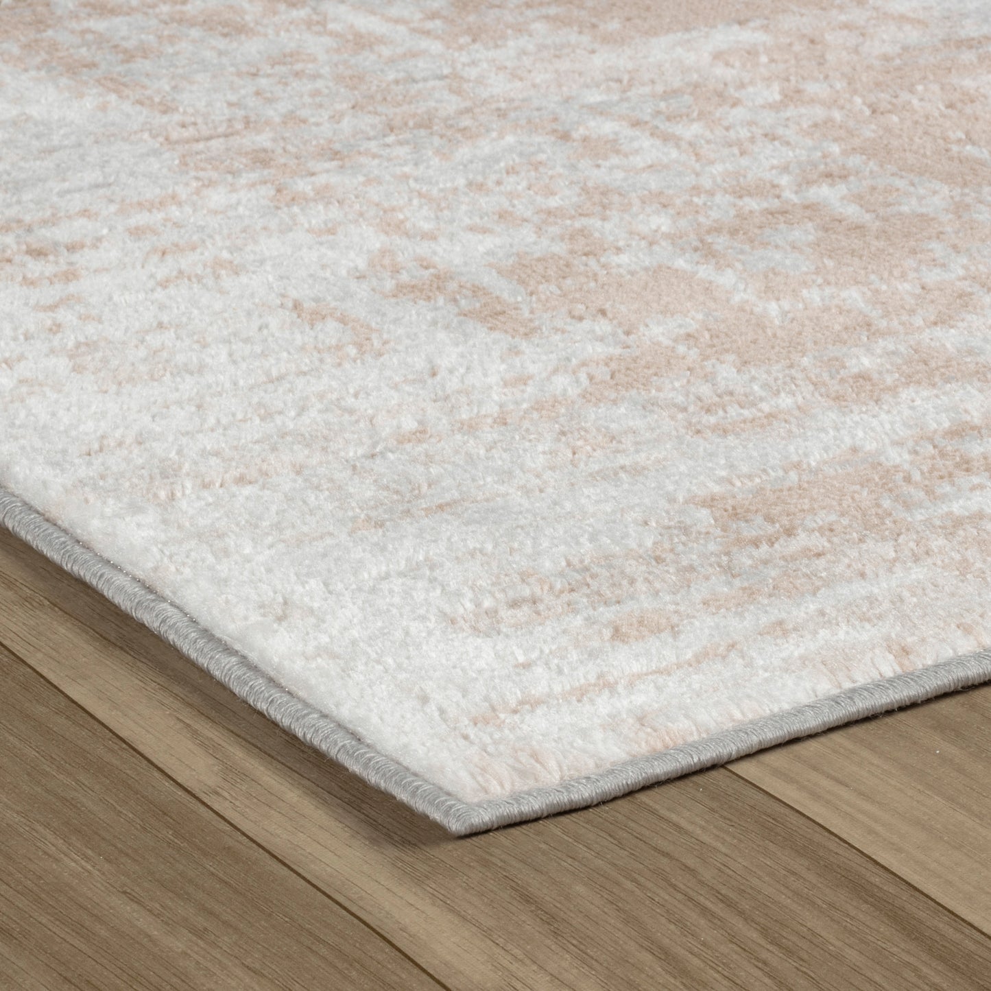 Cadence Abstract Modern Brown Rug