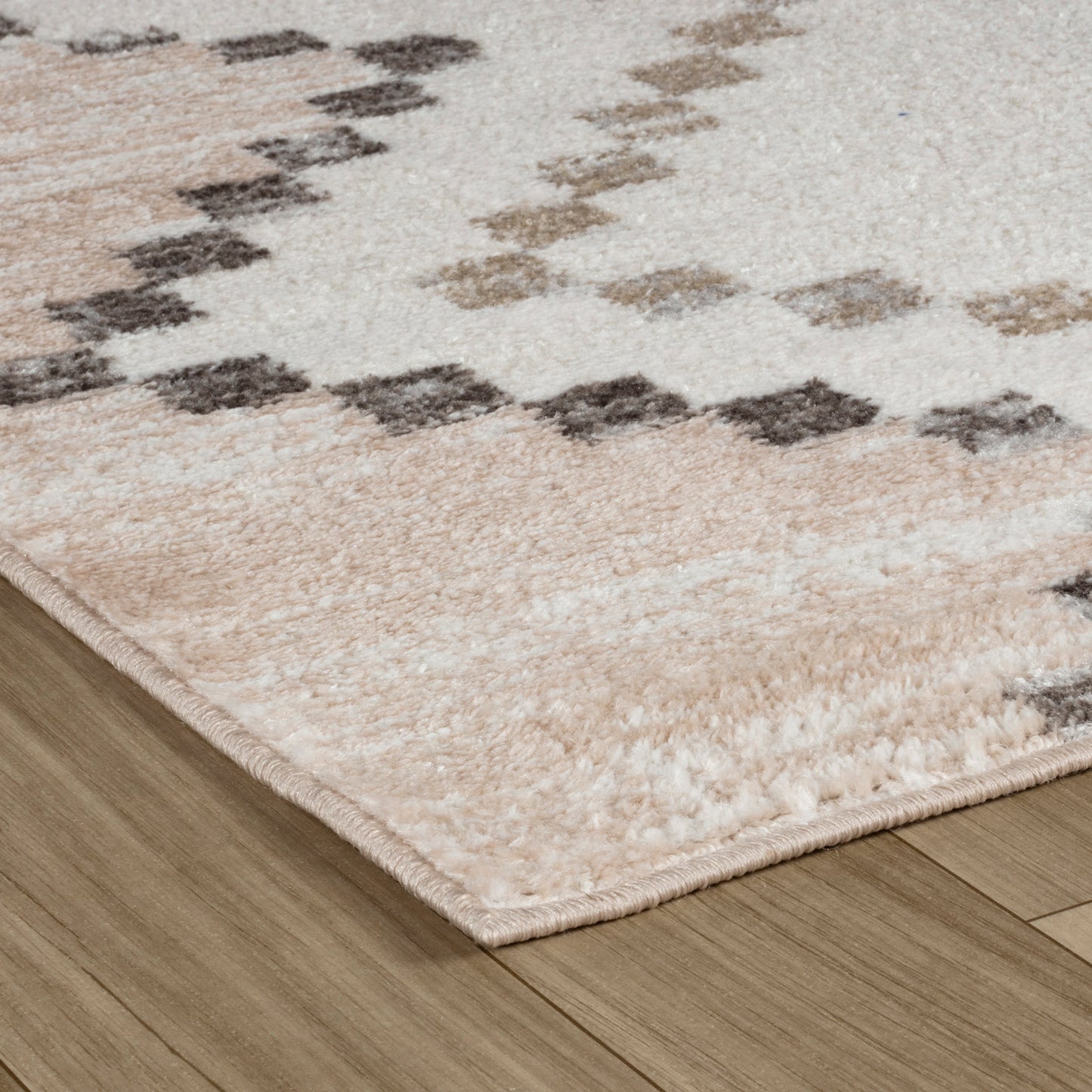 Cadence Abstract Boho Beige Rug