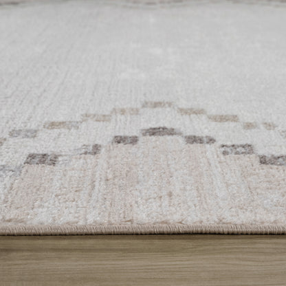 Cadence Abstract Boho Beige Rug