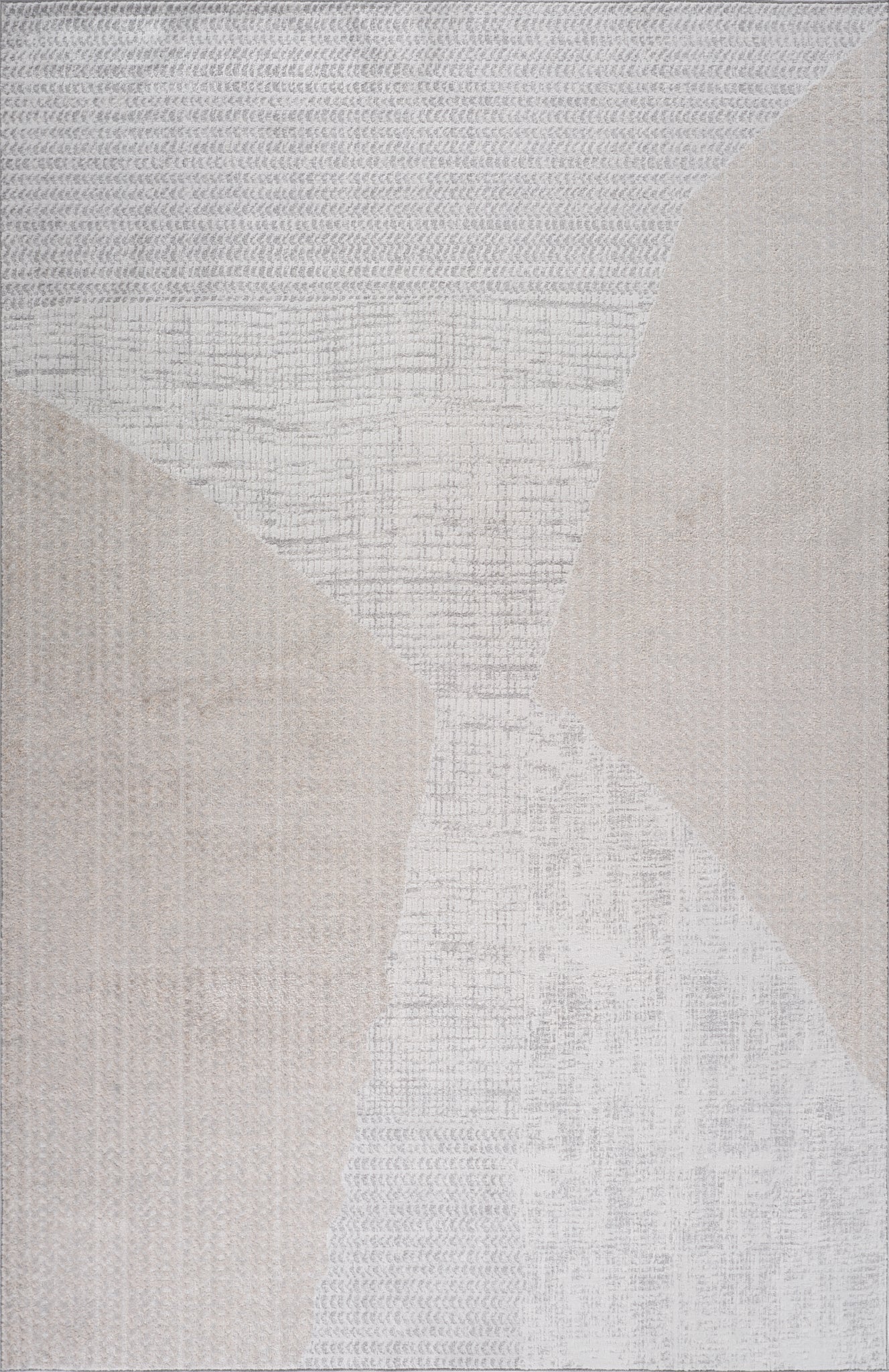 Cadence Abstract Modern Beige Rug