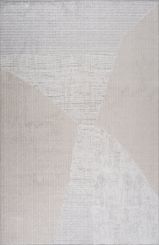 Cadence Abstract Modern Beige Rug