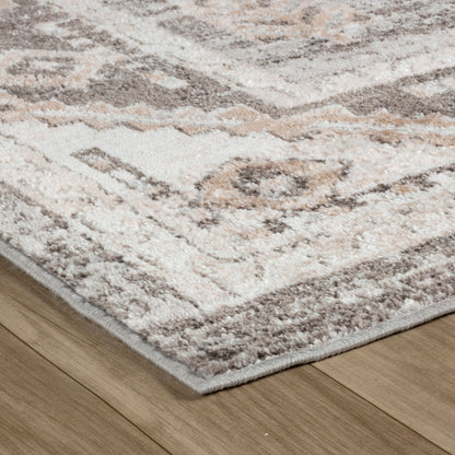 Cadence Vintage Distressed Brown Rug